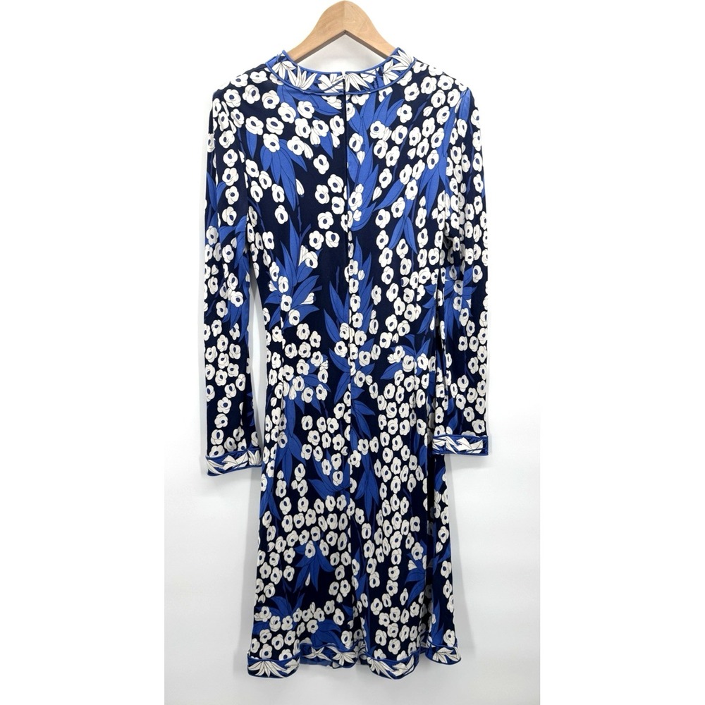 Vintage Averardo Bessi Womens 100% Silk Dress Large 10 Floral Italy Luxury Bloom - Picture 3 of 16